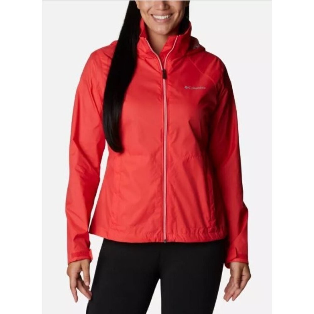 Columbia Women's Pink Lightweight Windbreaker Jacket